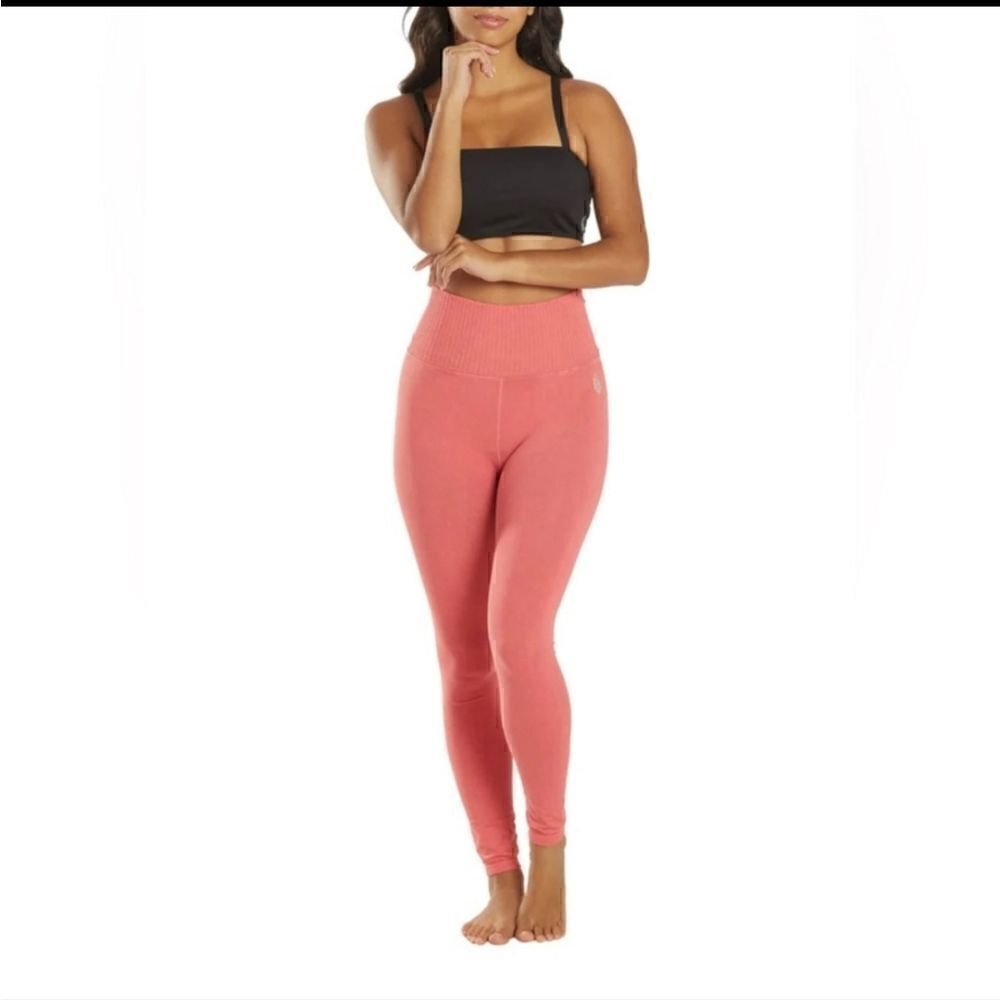 Free People Pomelo Good Karma Leggings Pomelo Size M/L NWT